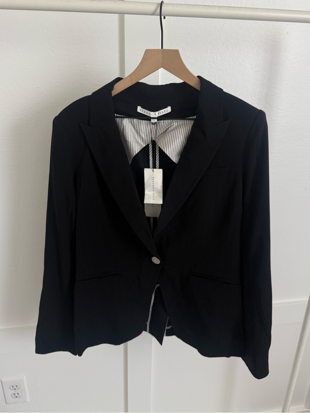 Veronica Beard Simone Dickey Jacket Black